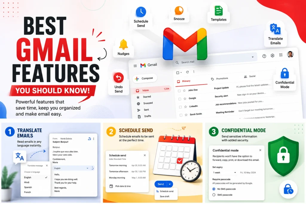 best gmail features