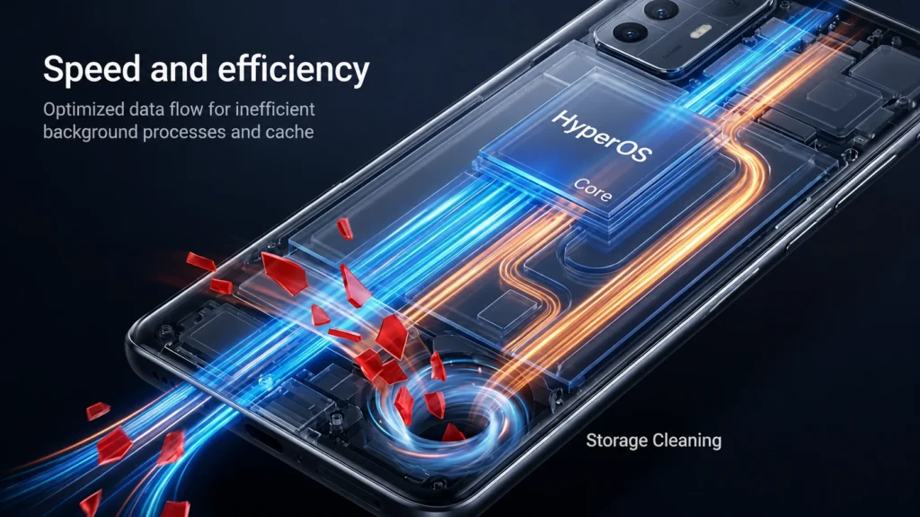 hyperos speed efficiency