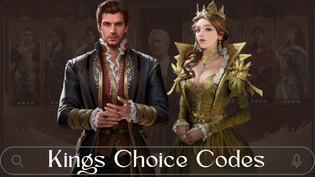 kings choice codes