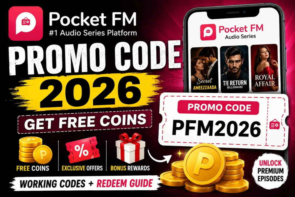 pocket fm promo code